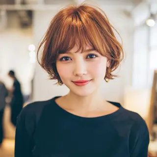 ミディアム 🍑Kubu🍀 Momo🍑のヘアスタイル