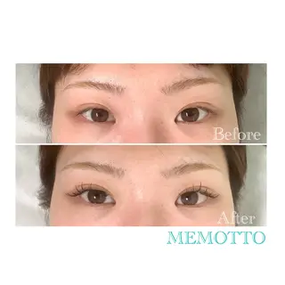 マツエク・マツパ MEMOTTO CHIHIROのマツエク・マツパデザイン