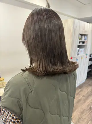セミロング カラー m ā l o.🌷 サカモトマイコのヘアスタイル