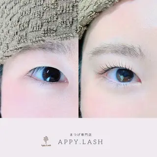 マツエク・マツパ まつげと眉の専門店 Appy.Lashのマツエク・マツパデザイン