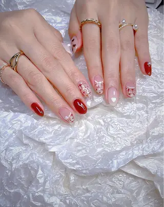 ミディアム めぐみのネイルサロン 惠のネイルデザイン