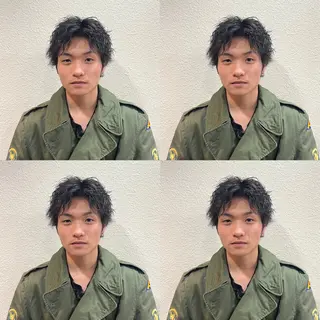 パーマ メンズ 茅ヶ崎パーマ特化/ スパイラル/ハルキのヘアスタイル