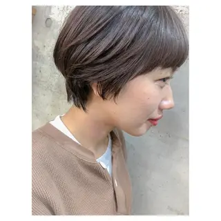 ショート カラー センスをお届けします 大谷将生INFPのヘアスタイル