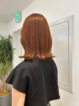 ミディアム 池袋レイヤーカット/ 顔まわりtaigaのヘアスタイル