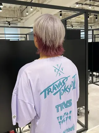 ミディアム カラー メンズ kimika🥑 メンズ/髪質改善のヘアスタイル