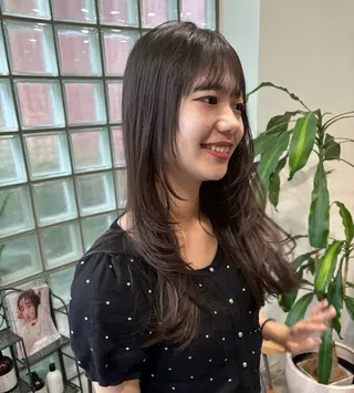 ロング 梅田美容室/カット /Maoのヘアスタイル