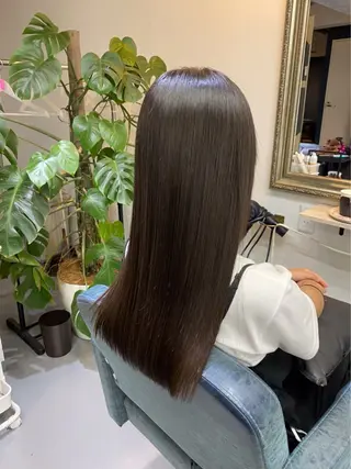 セミロング ayame りくのヘアスタイル