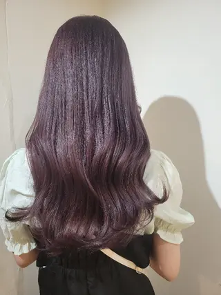ロング 🇰🇷透明感×ハイ トーン🌟tomoのヘアスタイル
