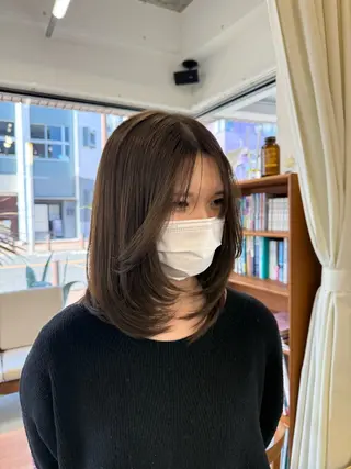 ミディアム PORT HAIR ✂️北本 万実のヘアスタイル