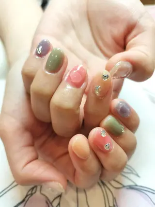 ネイル Ui_Amor (パラジェル)のネイルデザイン