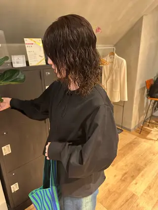 ミディアム Nikiita リコのヘアスタイル