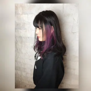 ミディアム 圧倒的美髪ストレート ツダケイタロウのヘアスタイル