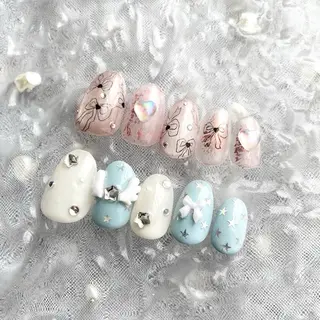 ネイル Nailsalon mui.所属・中家 亜紗子のネイルデザイン