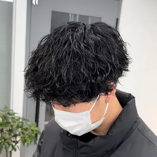 パーマ メンズ OVARL by apish所属・【メンズパーマ】 横田結希のヘアスタイル