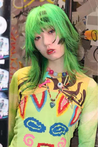 カラー デザインカラー/ ハイトーン/ケイジのヘアスタイル