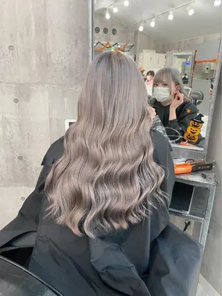 ロング カラー NEWONE所属・beige🧸 pink🎀のヘアスタイル