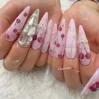 ネイル She nail studio 原宿所属・パラジェル有/ スカルプ/mahoのネイルデザイン