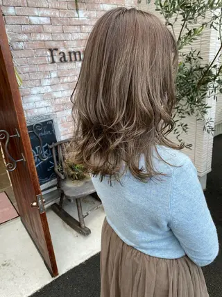 ミディアム カラー 【浜松・豊橋】 ニシモトのヘアスタイル