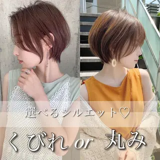ショート カラー 美髪/カラー 美容院🌈渡辺隼也のヘアスタイル