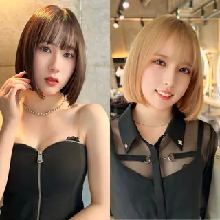 ミディアム ✨髪質改善特化✨副 店長椎葉信乃介のヘアスタイル