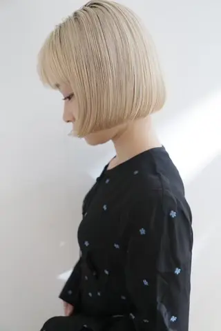 ショート カラー 藤田 義剛のヘアスタイル