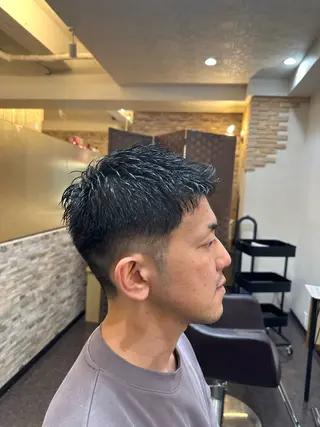 メンズ 縮毛矯正&髪質改善/ きょうの🐺のヘアスタイル