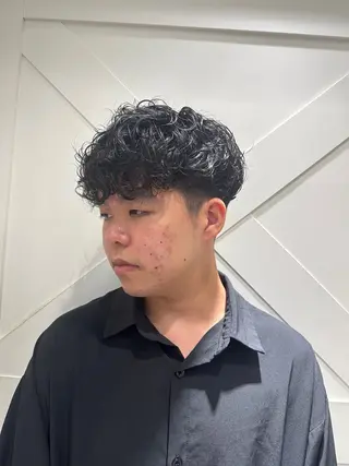 メンズ 🎖️似合わせメンズ パーマ🎖️カネキのヘアスタイル