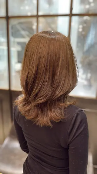 ミディアム レイヤーカット /momocaのヘアスタイル