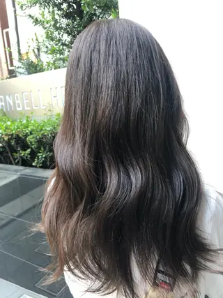 ロング ボブ/縮毛矯正/ レイヤー/塚田のヘアスタイル