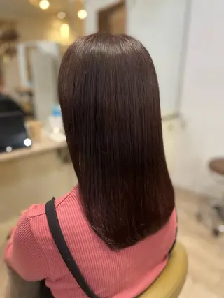 セミロング 茅野 あゆ美のヘアスタイル