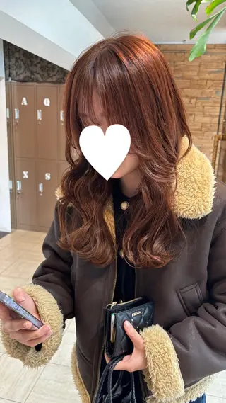 ロング 顔周りの似合わせ特化 井手麻梨栄のヘアスタイル