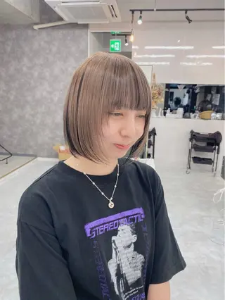 ミディアム カラー ヘアアレンジ メンズ SALOWIN所属・ハイトーン美容師 MASATOのヘアスタイル