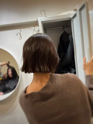 ショート カラー 下石怜子/レイヤー/ 透明感カラーのヘアスタイル