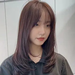 ロング カラー 🍭ハイトーン/レイ ヤーカット🍭チャンのヘアスタイル