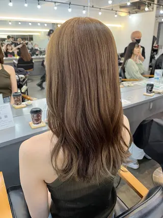 セミロング カラー 🌛ダブルカラー 🌜SAYAKAのヘアスタイル