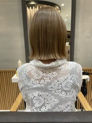 ショート カラー 🎀大川 錬🎀 ブリーチなしWカラーのヘアスタイル