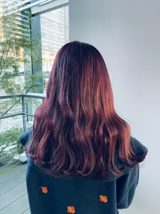 ロング カラー ママ美容師🧸谷山 潮音/ReFa取扱店のヘアスタイル