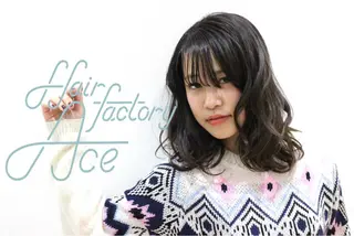 ミディアム 所渉/韓国レイヤー /ウルフカットのヘアスタイル