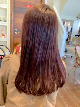 セミロング 小杉輝/ショート /艶カラー✨のヘアスタイル