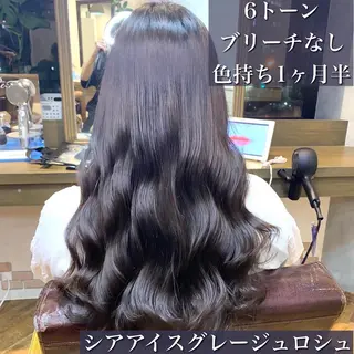 ロング カラー ✨️美髪矯正×似合わ せ艶カラー✨藤田透のヘアスタイル