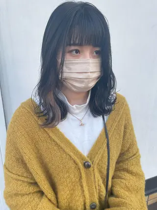 ミディアム 小関 仁晴のヘアスタイル