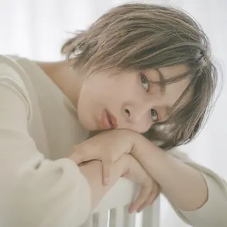 ミディアム 髪質改善ストレート、 カラー清野雄大のヘアスタイル