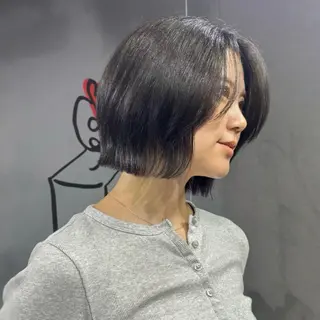 ショート カラー マエダルイ🌐 レイヤースタイルのヘアスタイル