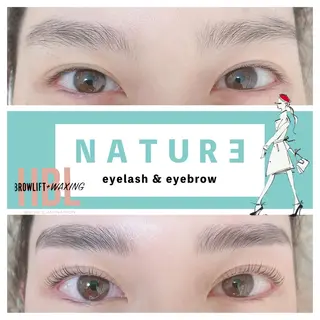 マツエク・マツパ アイブロウ NATURE MIYUのマツエク・マツパデザイン