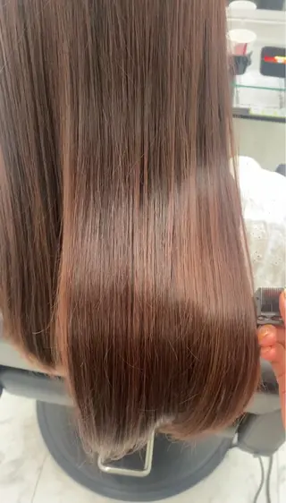 セミロング 髪質改善サロン🫧 セキチサトのヘアスタイル