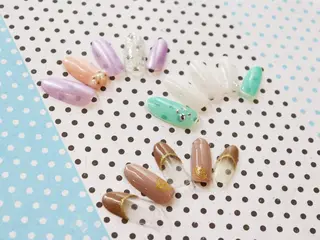 ネイル アップネイル 芦田のネイルデザイン