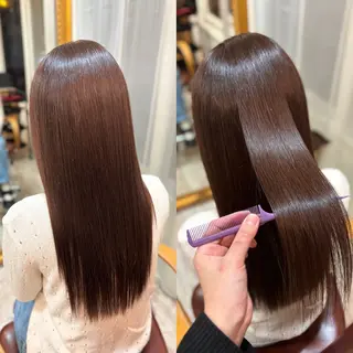 ロング カラー 八事/CREER/ Wakanaのヘアスタイル