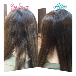 ロング パーマ Annon プライベートサロンのヘアスタイル