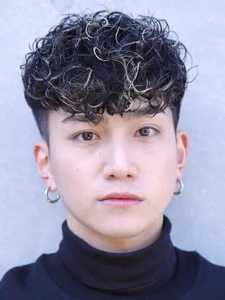 ショート カラー パーマ fifth 児玉達哉 当日予約🙆のヘアスタイル