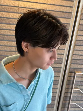 ミディアム カラー パーマ メンズ メンズパーマ特化 🔥韓国ヘア職人🔥のヘアスタイル